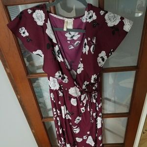 Japna Long Wrap Dress